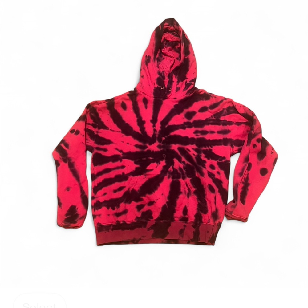 Pink Tie-Dye Hoodie